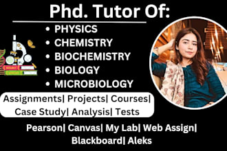 do biology, physics, chemistry, biochemistry, and microbiology class