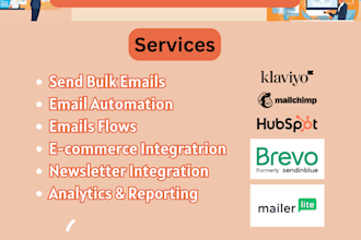 setup bulk email marketing with flows in klaviyo
