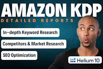 do amazon kdp keywords research, seo listing optimization