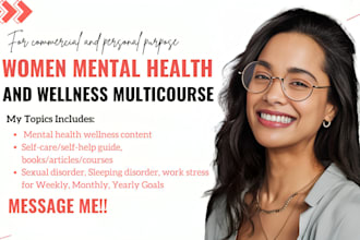 write online course content for stay home mum, woman course, employee handbook