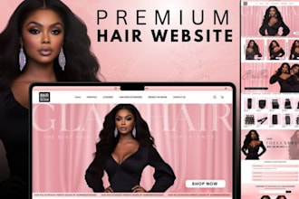build hair extension store hair extension shopify website hair extension website