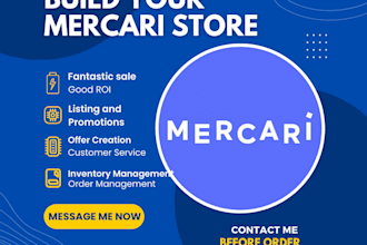 manage mercari store a to z, 2 step dropshipping