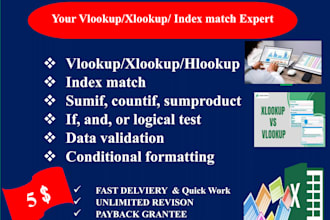 create and fix your excel vlookup, xlookup, index match formula