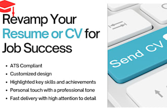 revamp your resume or CV for job success