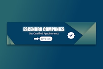 design creative linkedin and facebook banner