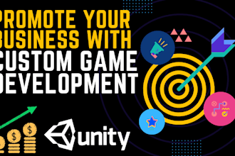 promote your business or products using custom video games