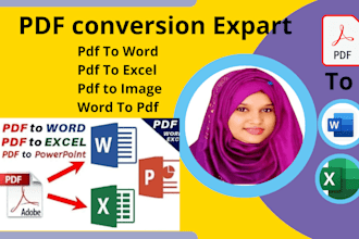 do convert PDF to word, image to word,excel,editable file