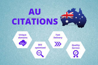 do 51 australian local citations manually