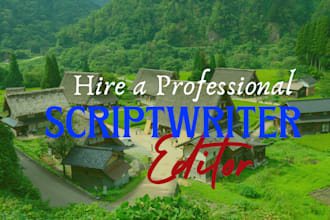 edit and improve your movie script, movie scriptwriting, movie screenplay writer