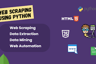do web scraping, data scraping, web scraper python