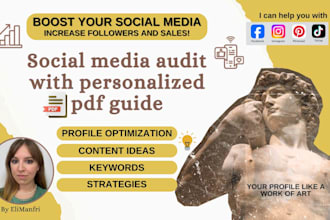 audit and optimize your profile and give you content ideas