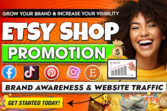 promote etsy shop, etsy product seo or etsy traffic to boost etsy shop sales