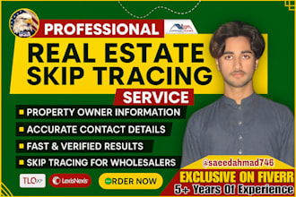 do real estate skip tracing