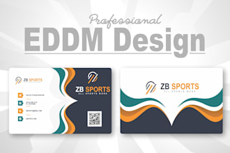 design a promotional postcard or direct mail eddm