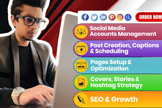 be your social media manager and personal assistant