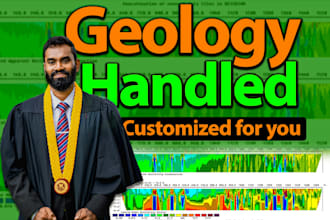offer geophysical interpretations for pqwt profiles and resistivity surveys