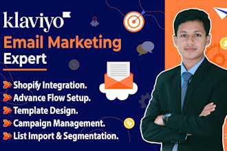 manage klaviyo email marketing, flow setup, and campaign management