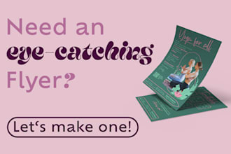 design your eyecatching flyer