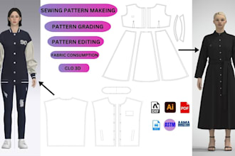 be your sewing pattern maker and make multiple size