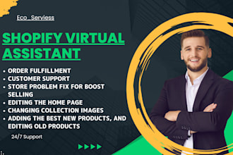 shopify virtual assistant services
