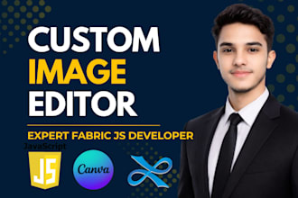 build custom image editor or canvas tool with fabric js