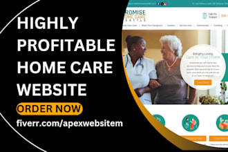 design home care assisted living healthcare medicare doctor elderly care website
