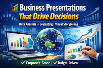 turn your data into insights, PPT presentations and visual storytelling