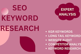 do preferable SEO keyword research competitor analysis se0 audit for your niche
