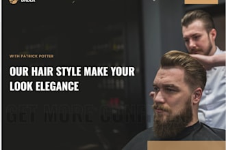 create a mobile barbershop website, a locs care website, and a yoga appointment