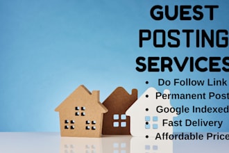 publish home guest post, high quality SEO backlinks