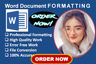 be expert in microsoft word document formatting, ms word typing