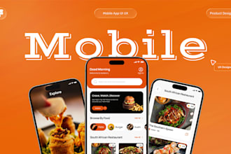 do ui ux design, figma mobile app design