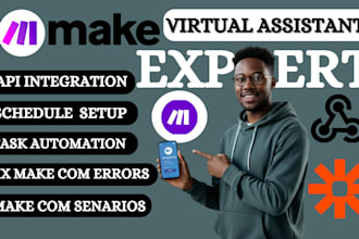 setup make com integromat made com api integration automated make com workflow