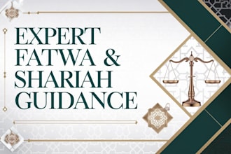 provide fatwa service shariah consultation islamic law advice