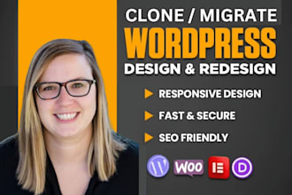 design and redesign wordpress clone wordpress revamp and copy wordpress website