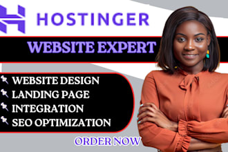 develop hostinger website design, wordpress hostinger website design, bluehost