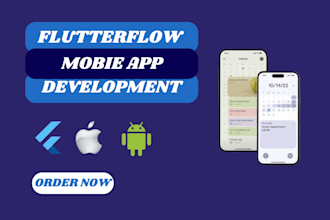 do flutter flutterflow mobile app development build rest apis supabase app