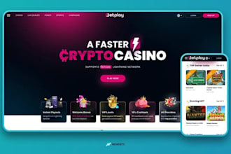 develop crypto game blackjack jackpot poker and crypto gaming website