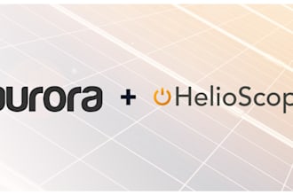 provide solar designs using aurora and helioscope