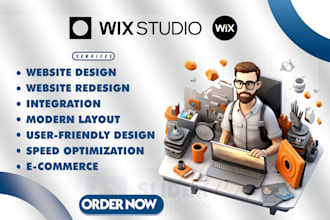 wix studio website wix studio redesign wix website redesign wix website design