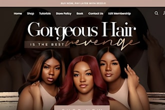 hair extension website, woocommerce hair extension store, hair extension website