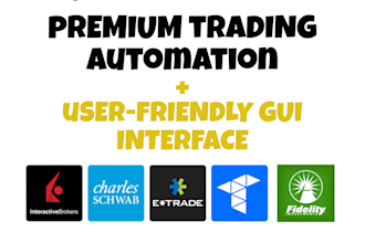 develop your trading strategy and connect to your brokers apis with gu interface