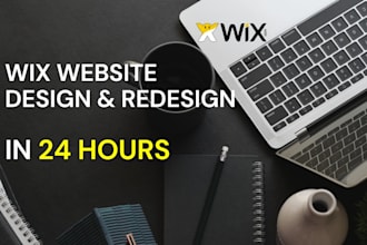 design professional wix website, custom wix sites
