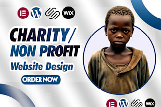 charity website donation website ngo website nonprofit website