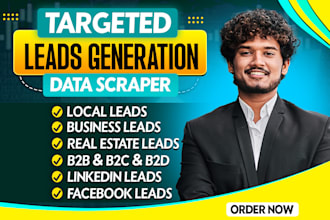 do targeted b2b local leads, emails, business data scraping, google maps scraper