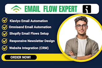 setup shopify klaviyo email flows omnisend klaviyo email design flow template