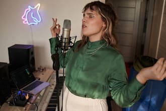 write and sing soulful christian songs as pro female gospel choir