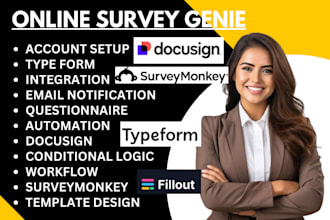 build survey questionnaire on surveymonkey docusign typeform formbricks fill out