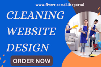 design cleaning website junk removal handyman pressure washing services website