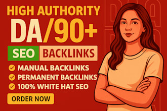 build high quality SEO backlinks to improve your google ranking